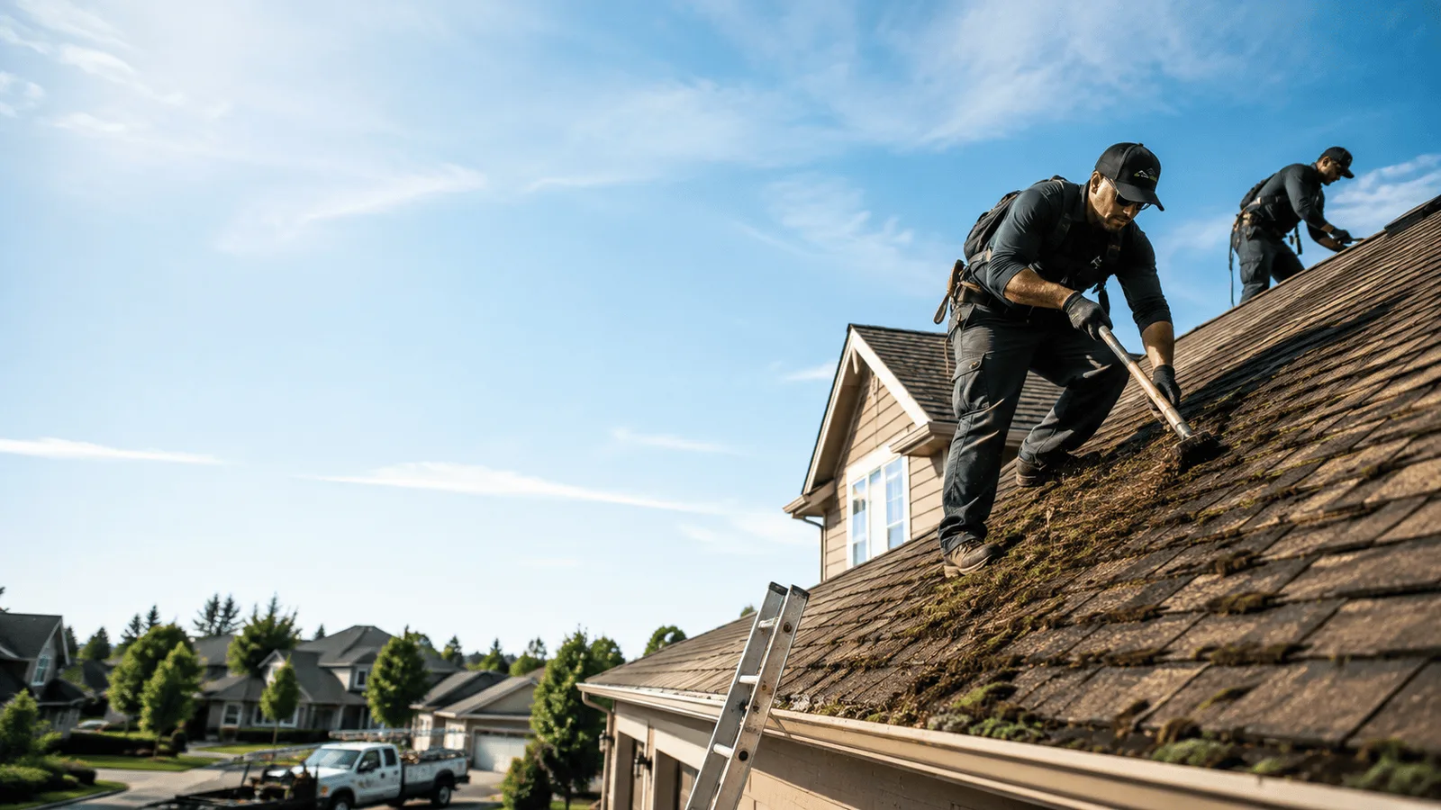 Roof Moss Removal in Xenia, OH near me